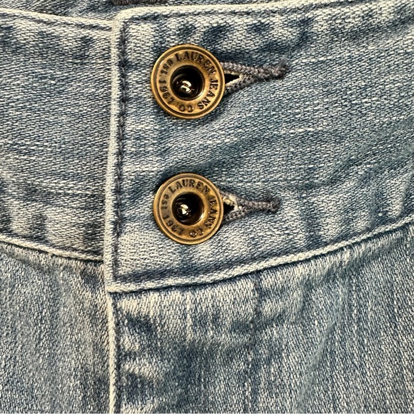 Lauren Ralph Lauren, size women's 14, Wide Leg, light wash jeans‎ - Picture 3 of 7